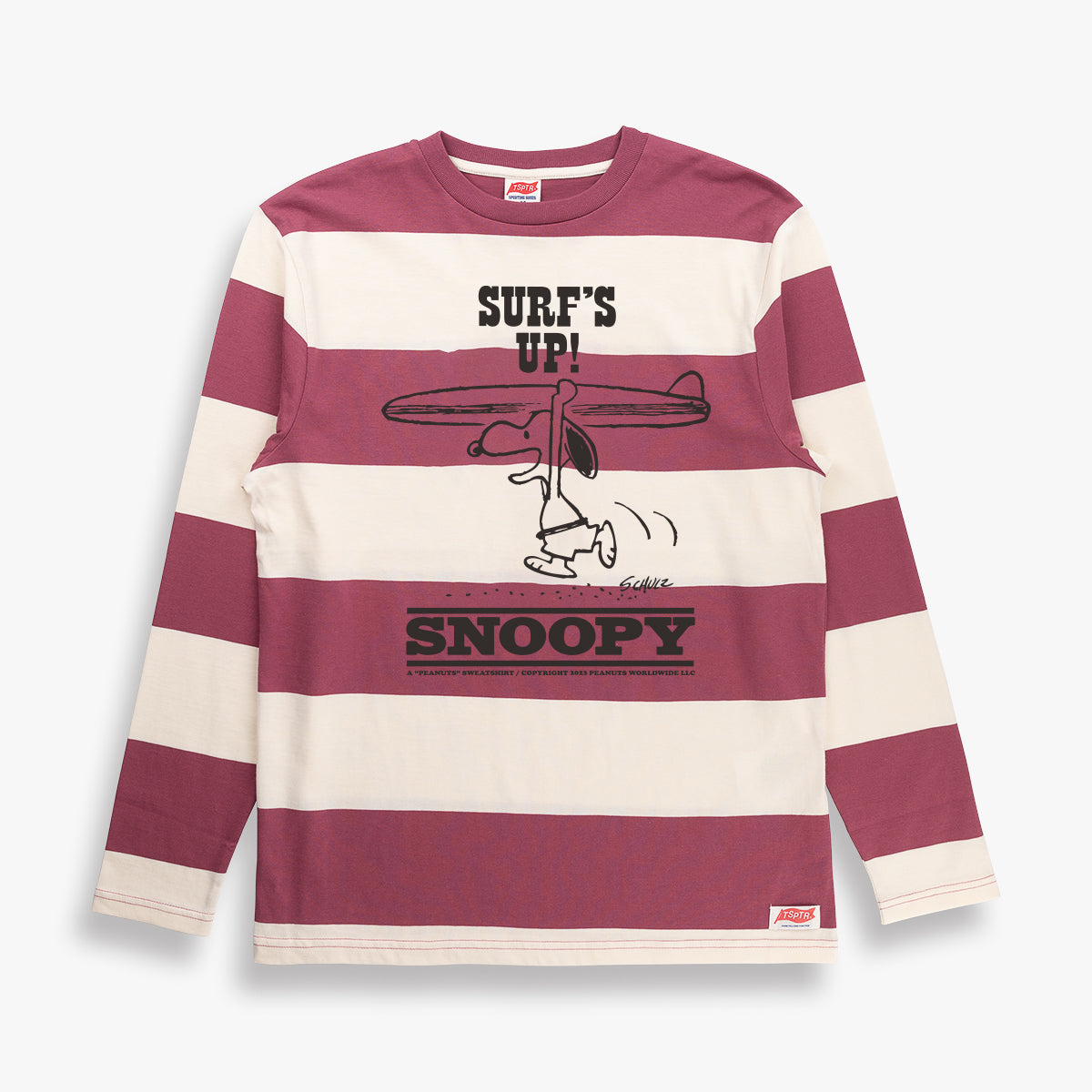 SURF'S UP Long Sleeve Border Tee