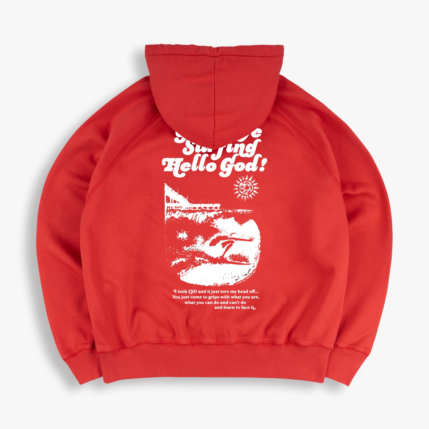 GOODBYE SURFING Hooded Sweatshirt