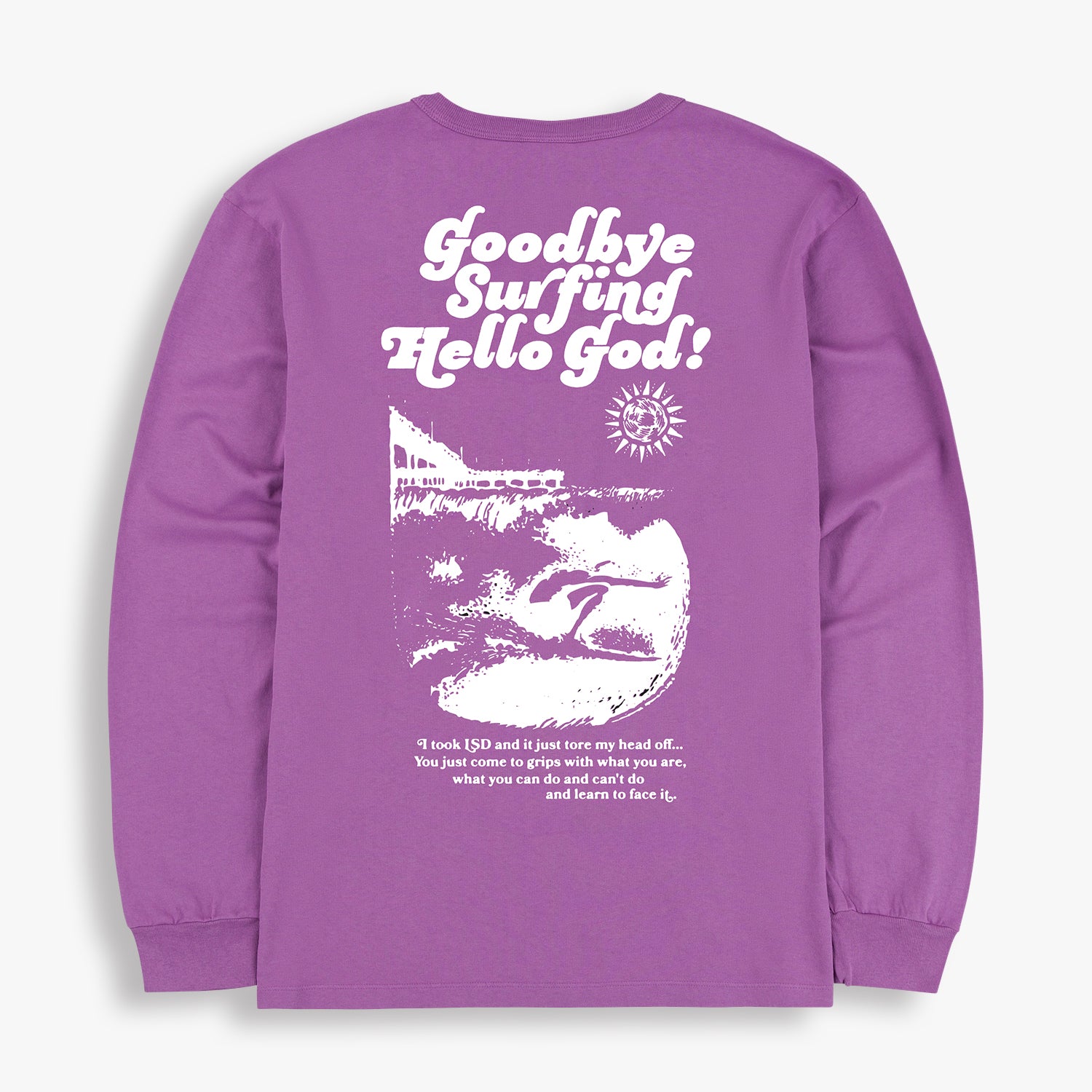 GOODBYE SURFING Long Sleeve Tee