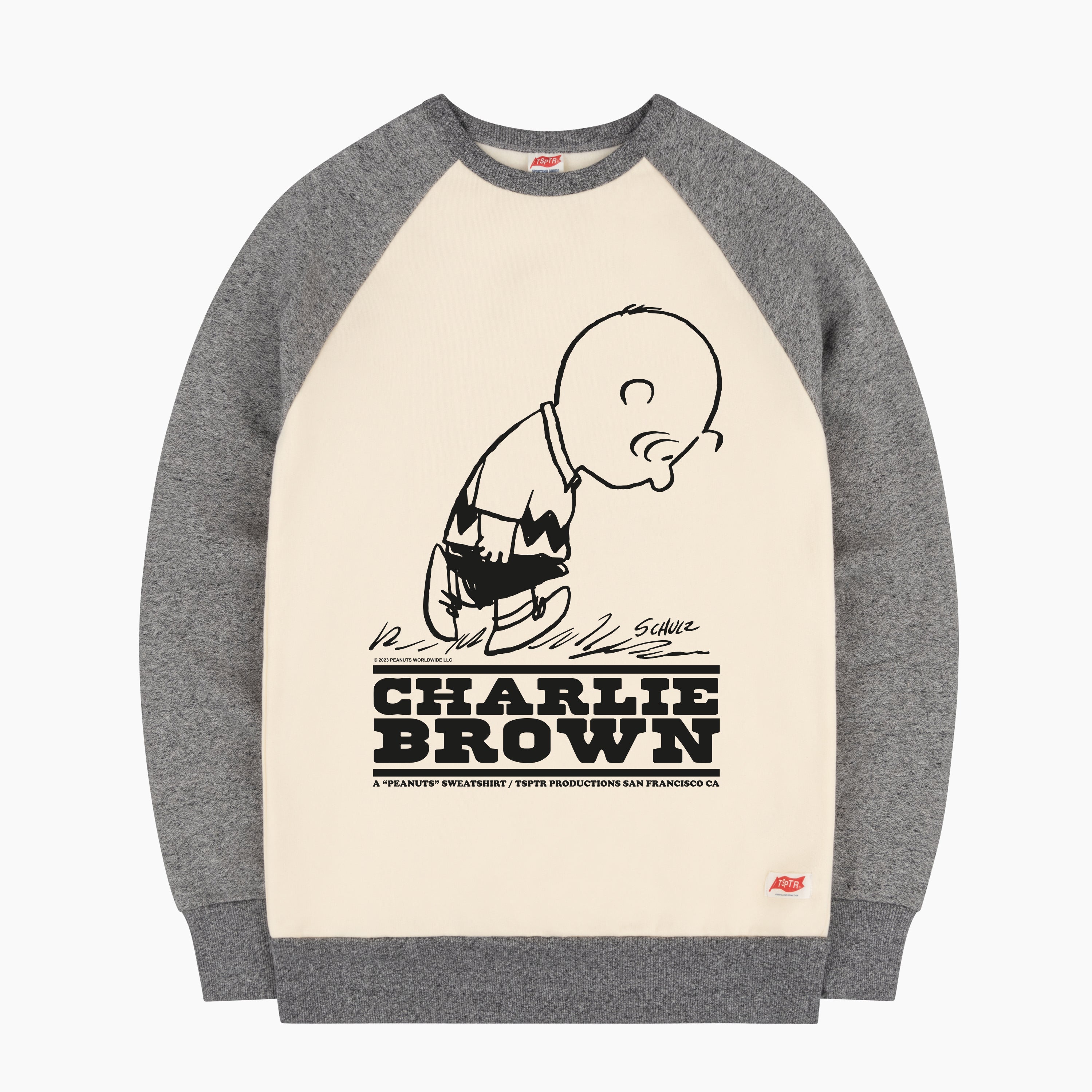 Charlie Brown Raglan Sweatshirt