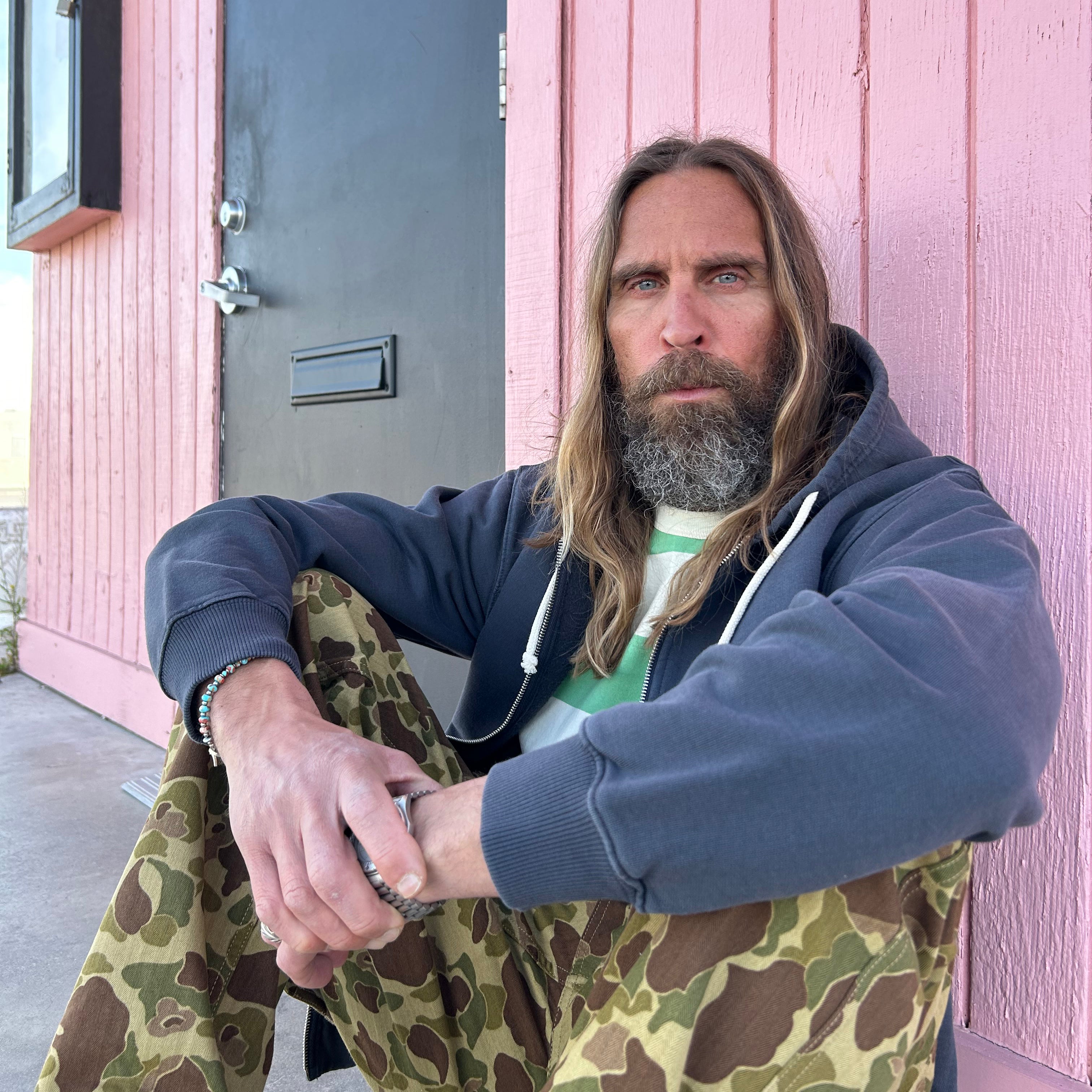 Zip Thru Parka Hooded Sweatshirt