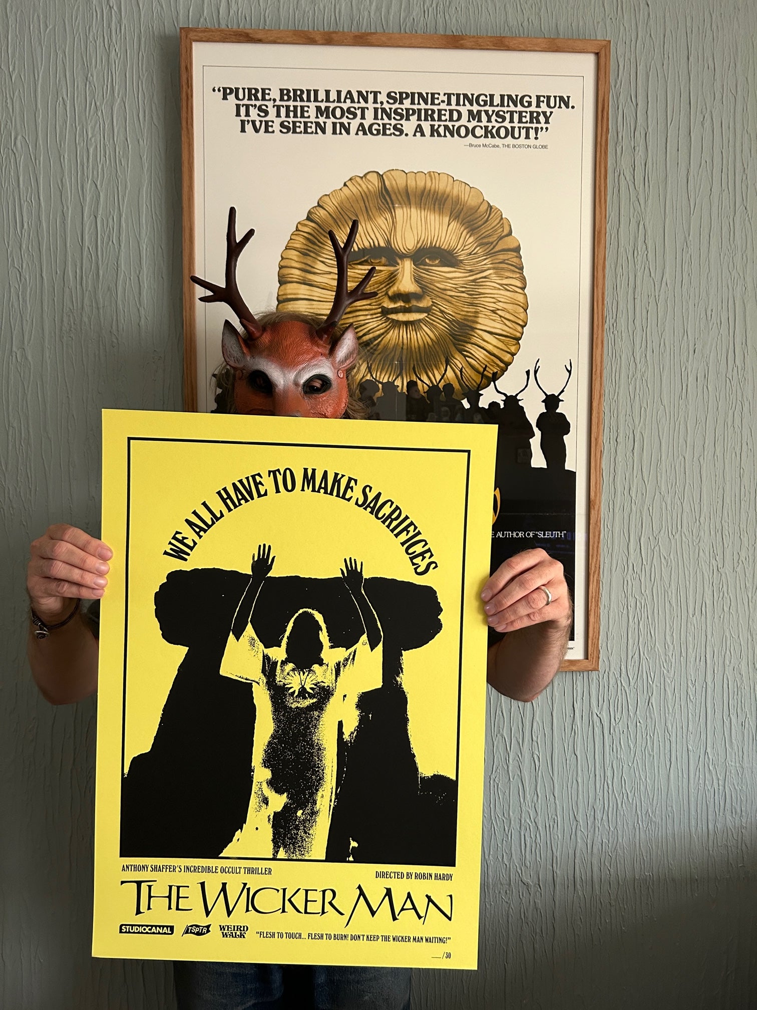 WICKER MAN ART PRINT #2