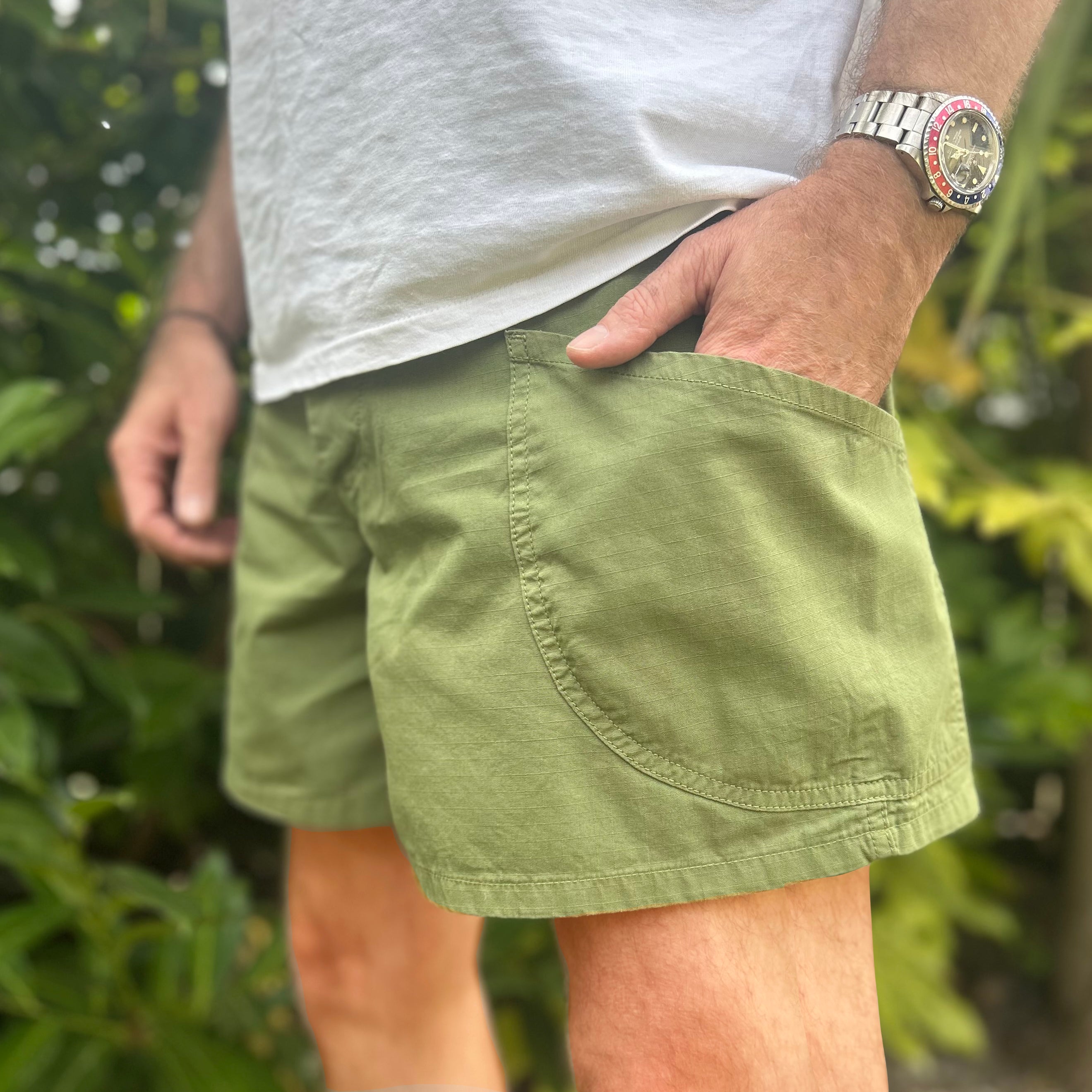 NEW ZUMA SHORTS - OLIVE RIPSTOP