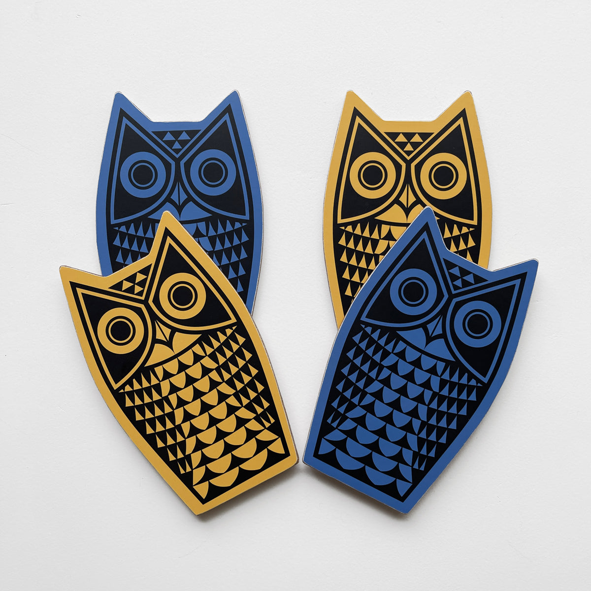 HORNSEA OWL COASTER SET