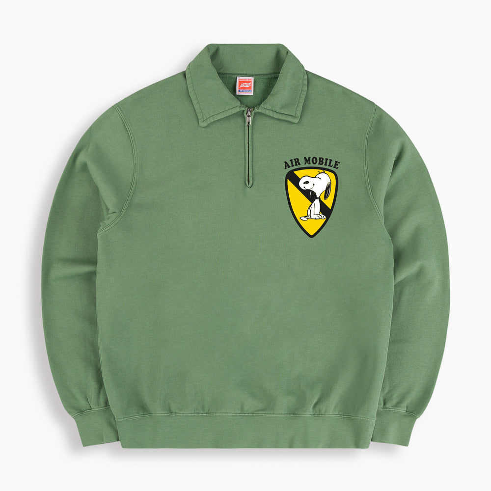 Airmobile 1/4 Zip Sweatshirt