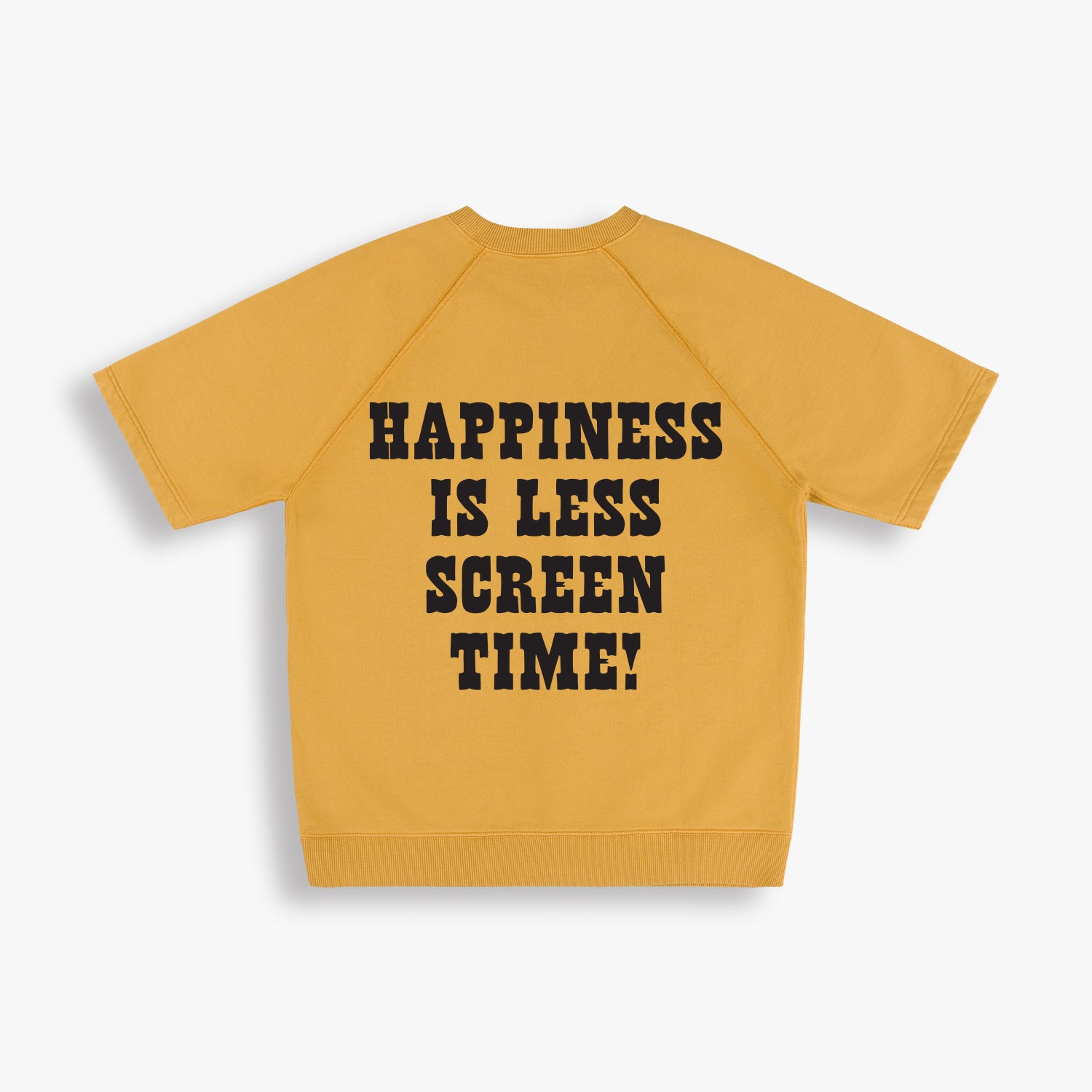 HAPPINESS IS LESS SCREEN TIME