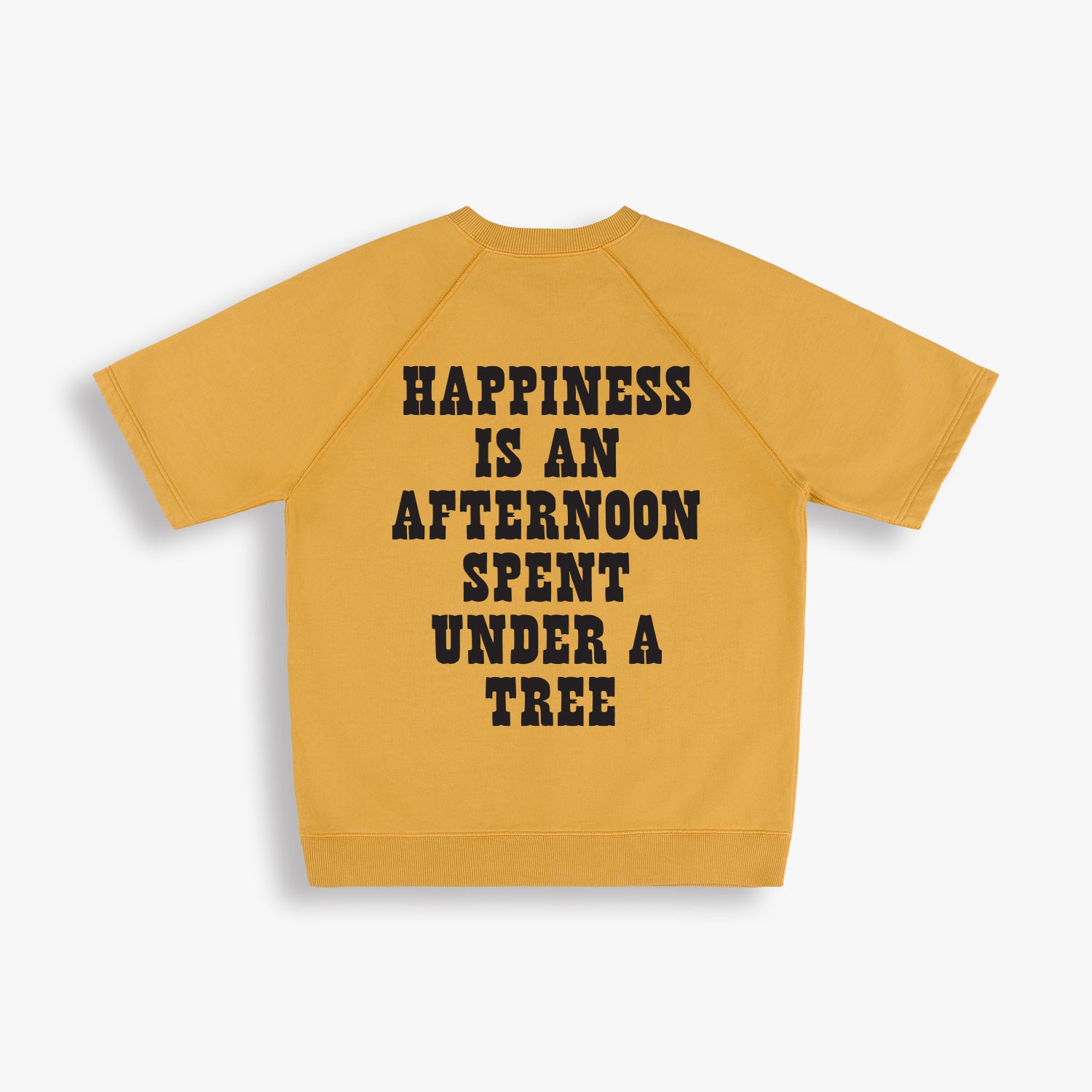 HAPPINESS IS AN AFTERNOON SPENT UNDER A TREE