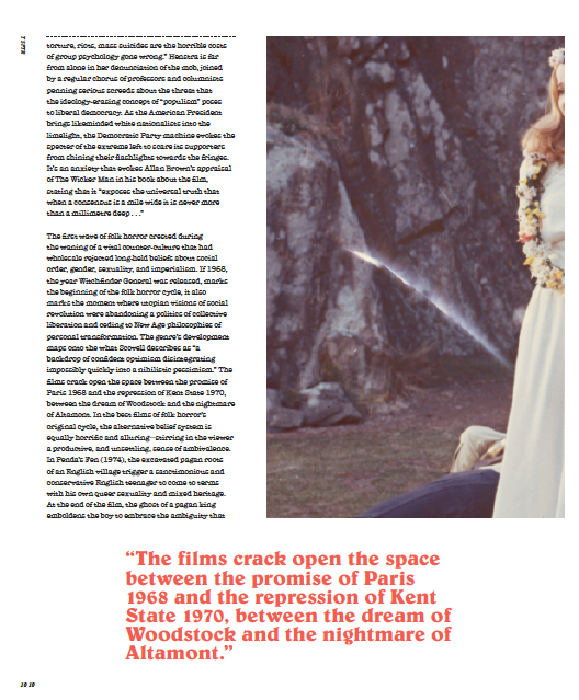 TSPTR JOURNAL presents THE WICKER MAN