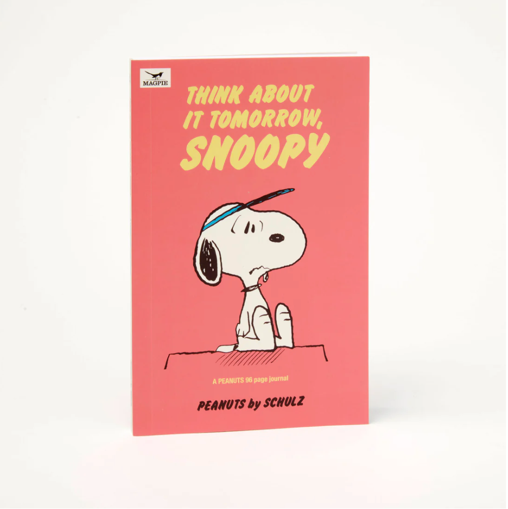 PEANUTS TOMORROW SNOOPY JOURNAL