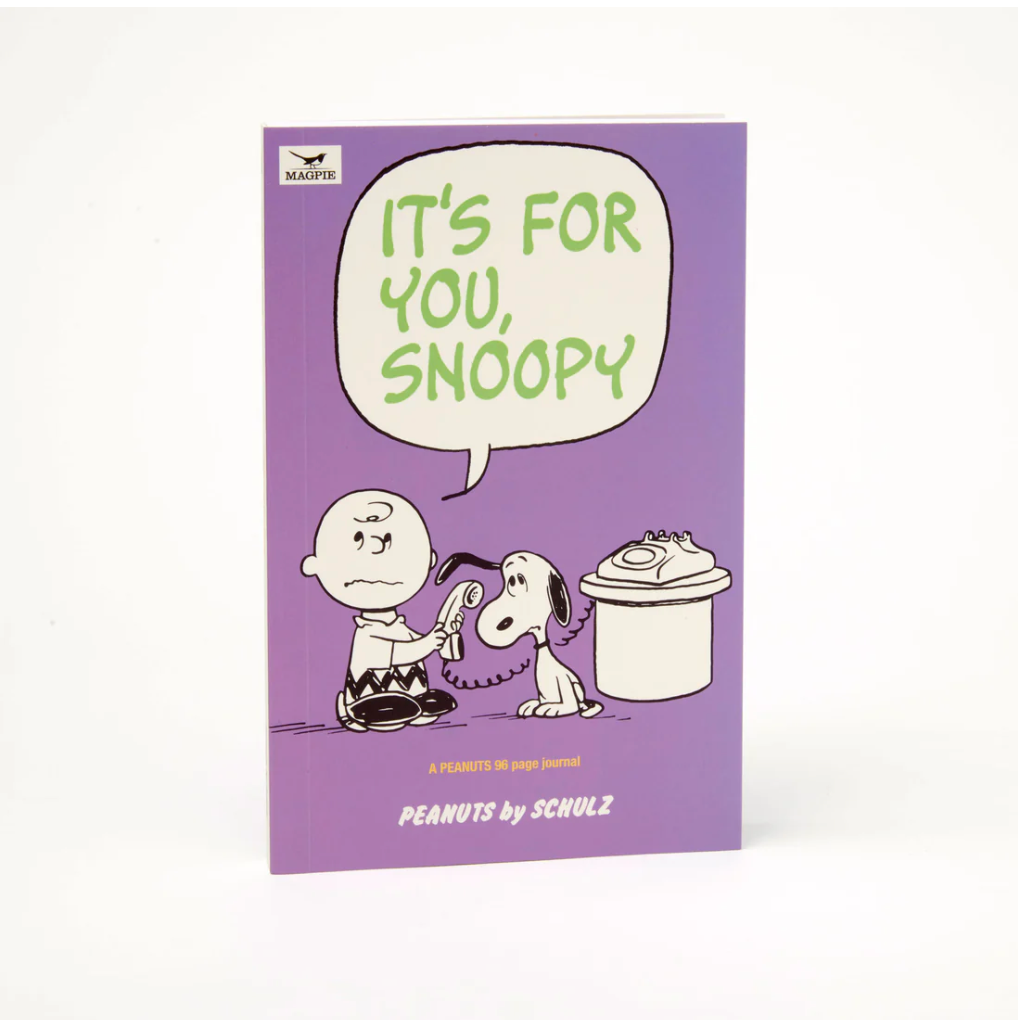 PEANUTS IT'S FOR YOU SNOOPY JOURNAL
