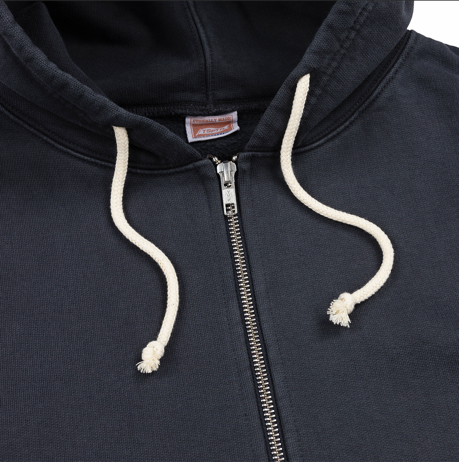 Zip Thru Parka Hooded Sweatshirt