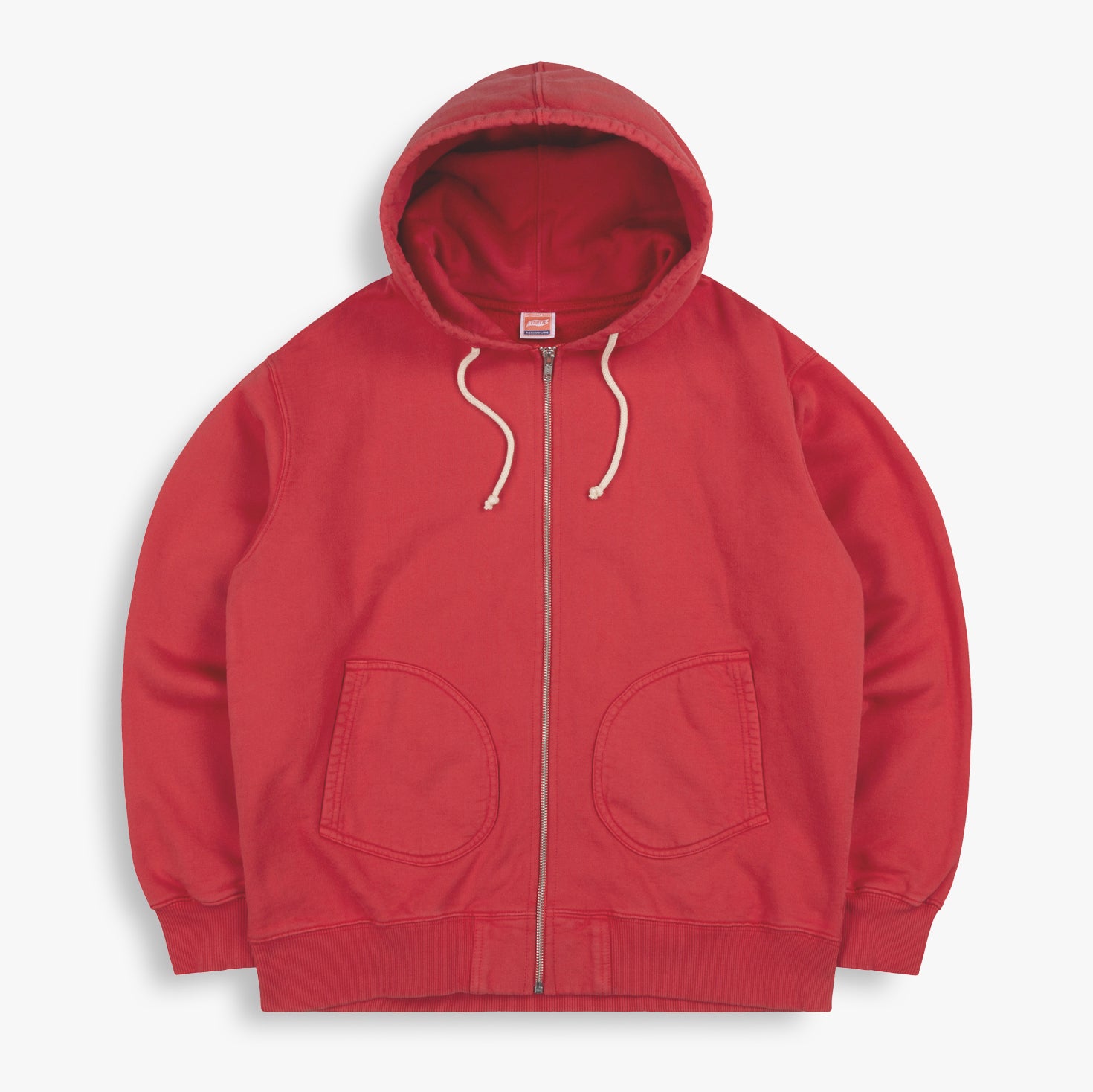 Zip Thru Parka Hooded Sweatshirt