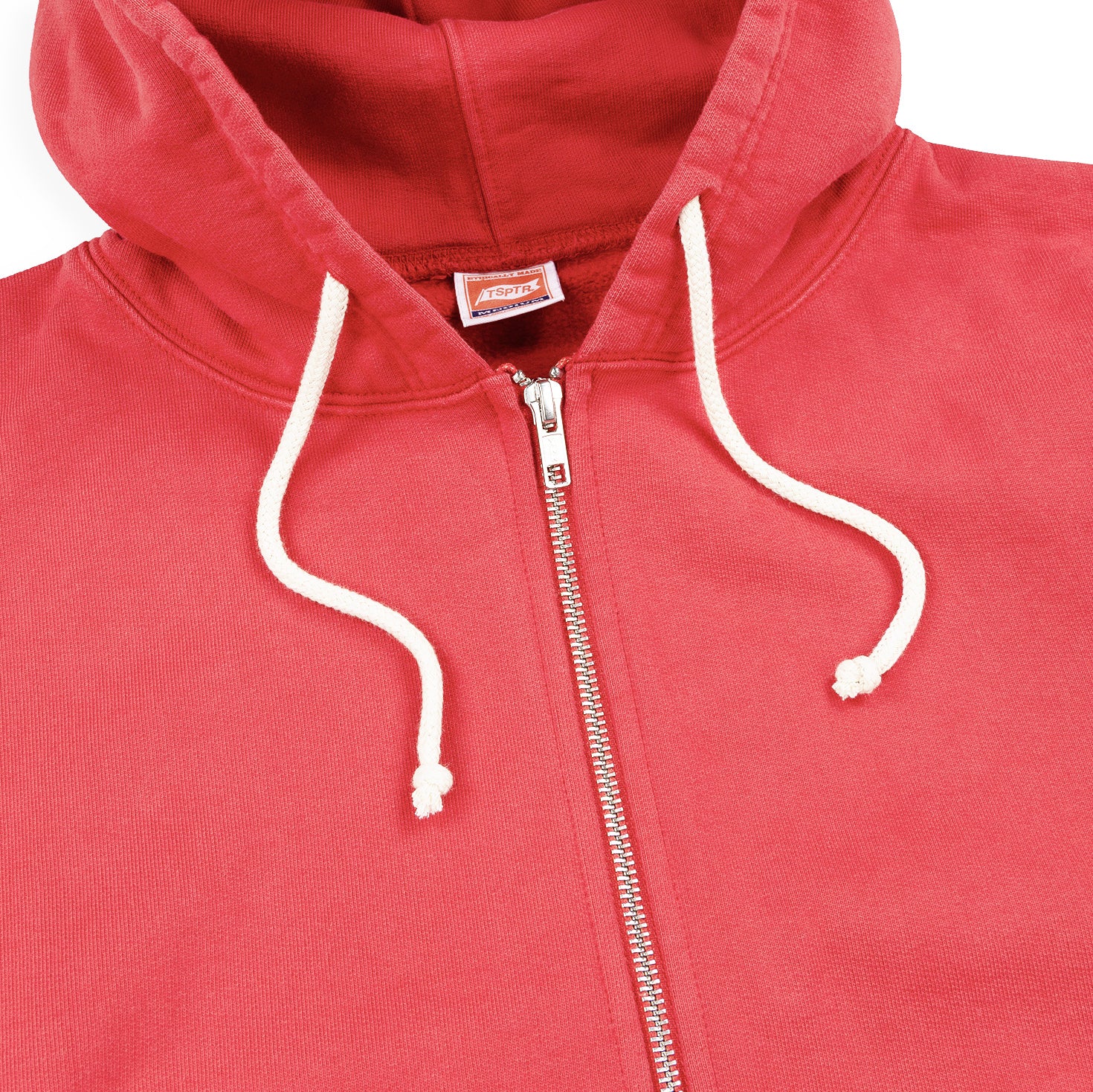 Zip Thru Parka Hooded Sweatshirt