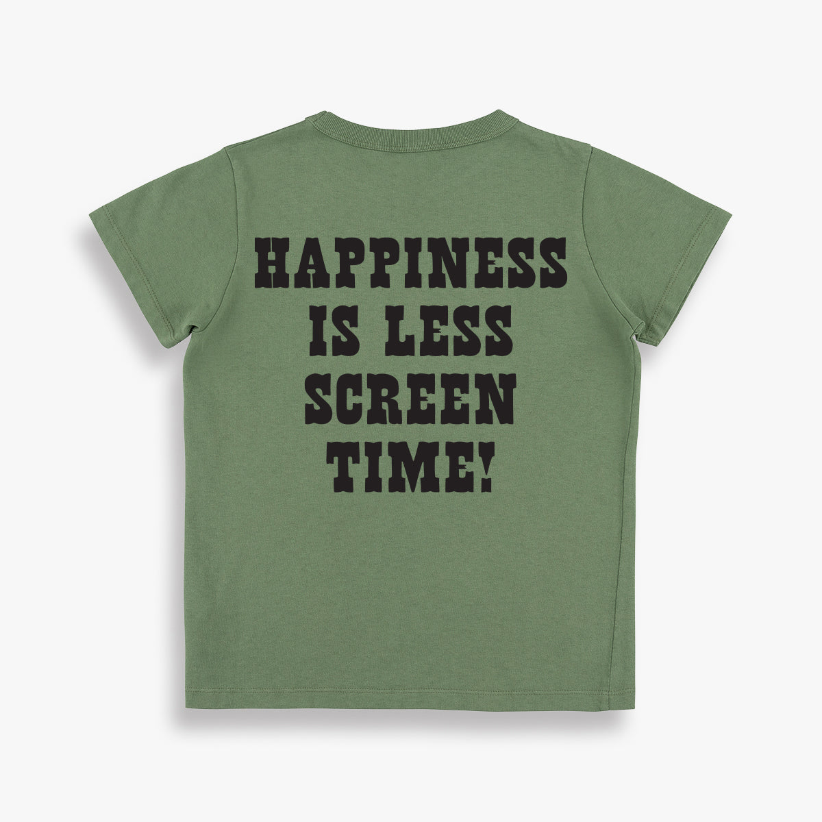 HAPPINESS IS LESS SCREEN TIME KIDS TEE