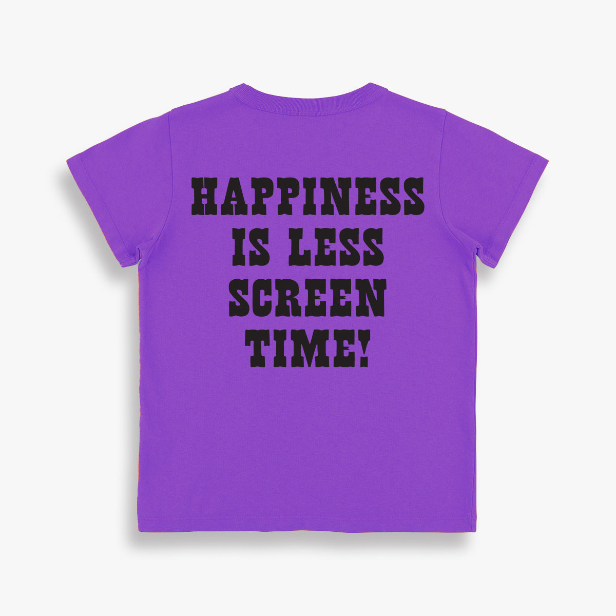 HAPPINESS IS LESS SCREEN TIME KIDS TEE