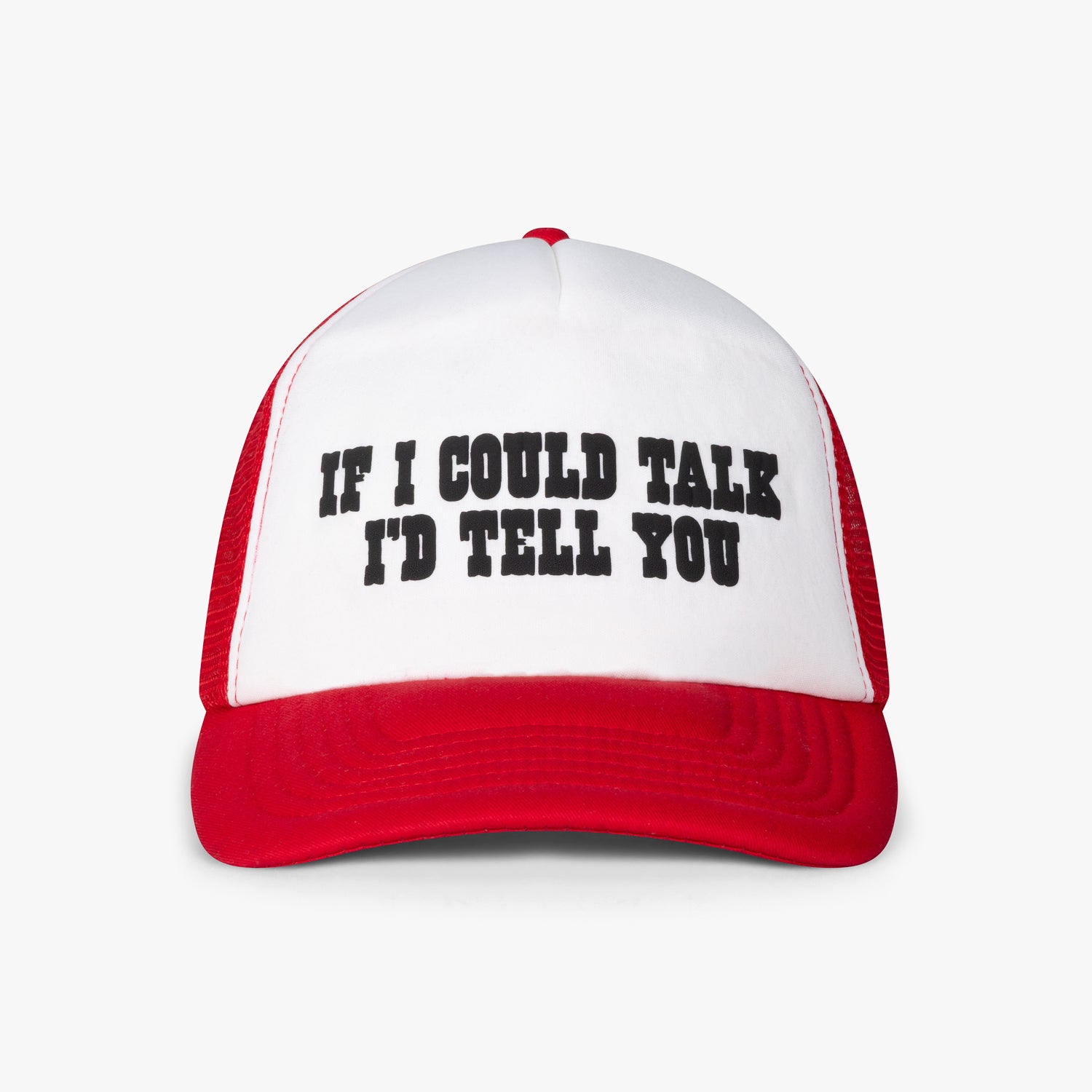 IF I COULD TALK Trucker Hat