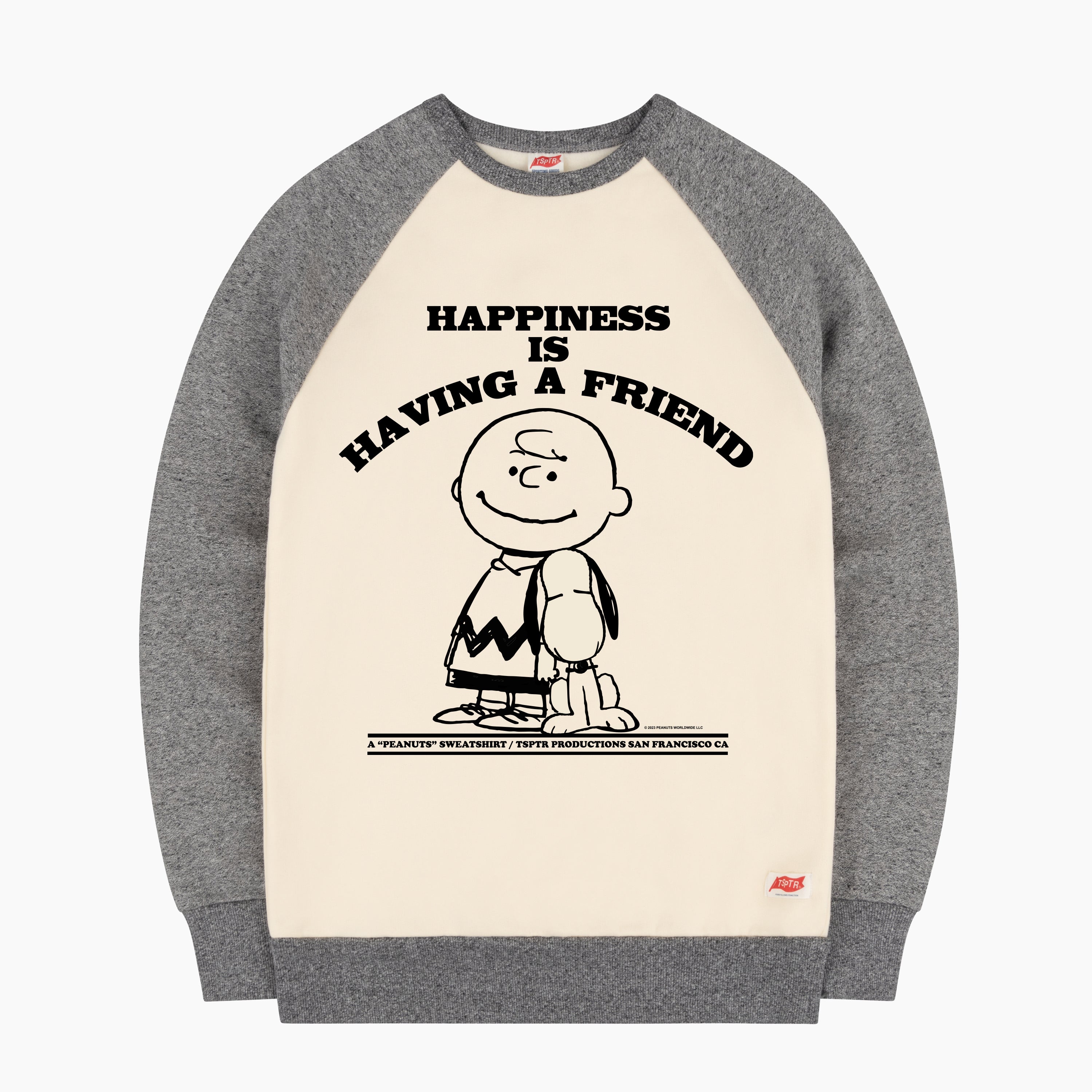 Happiness Is Raglan Sweatshirt