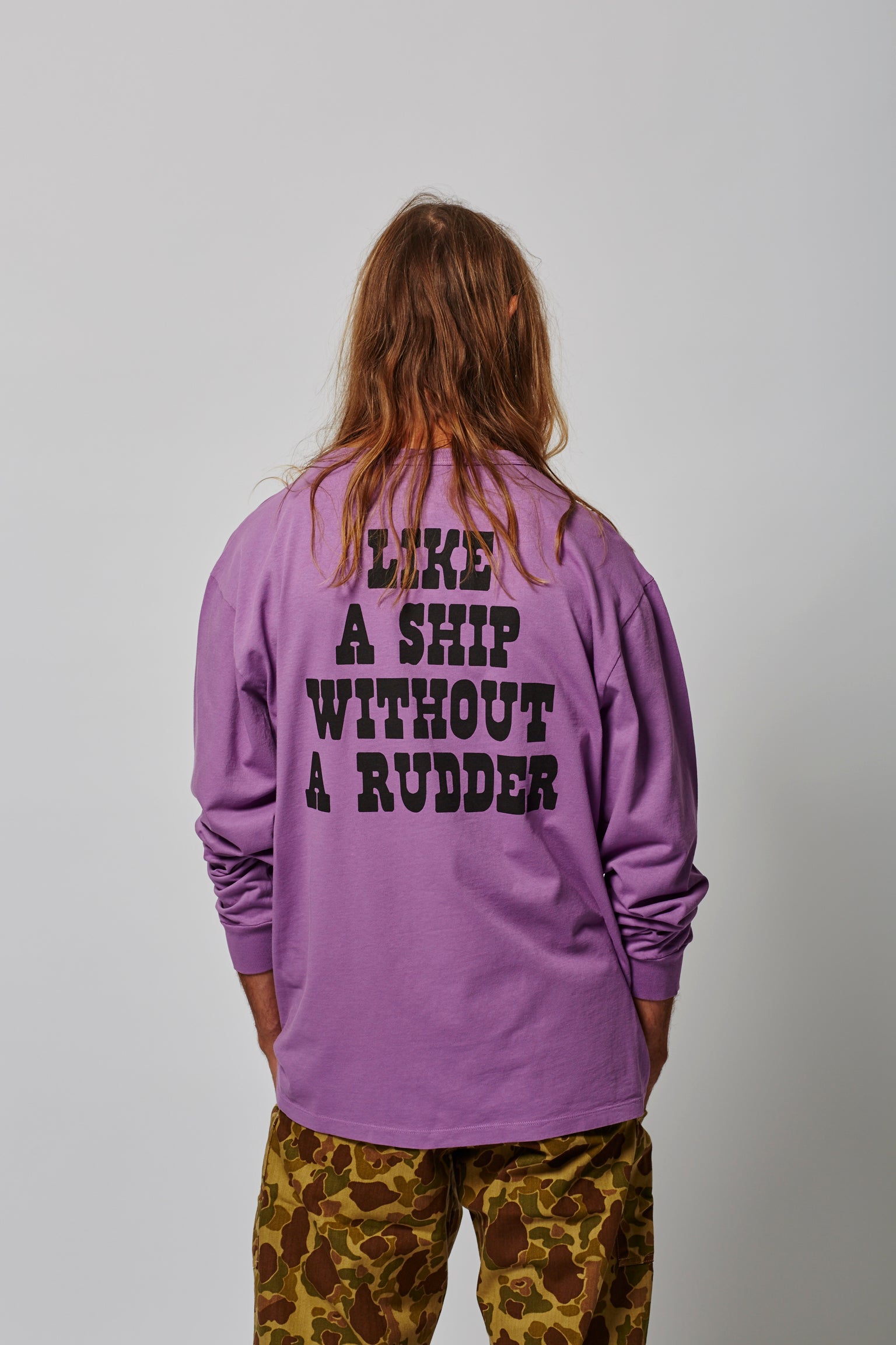 RUDDERLESS Longsleeve TEE