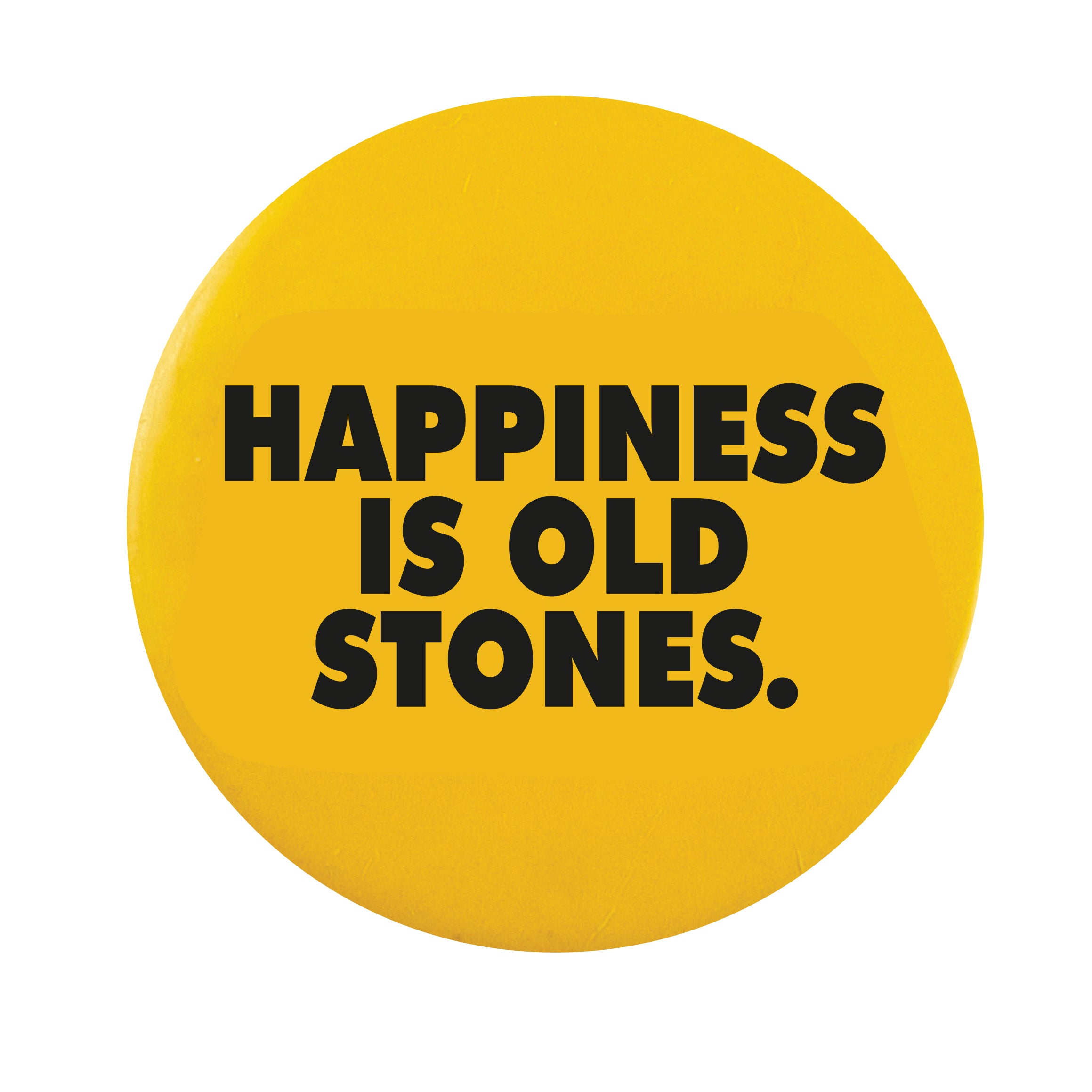 HAPPINESS IS OLD STONES TOTE