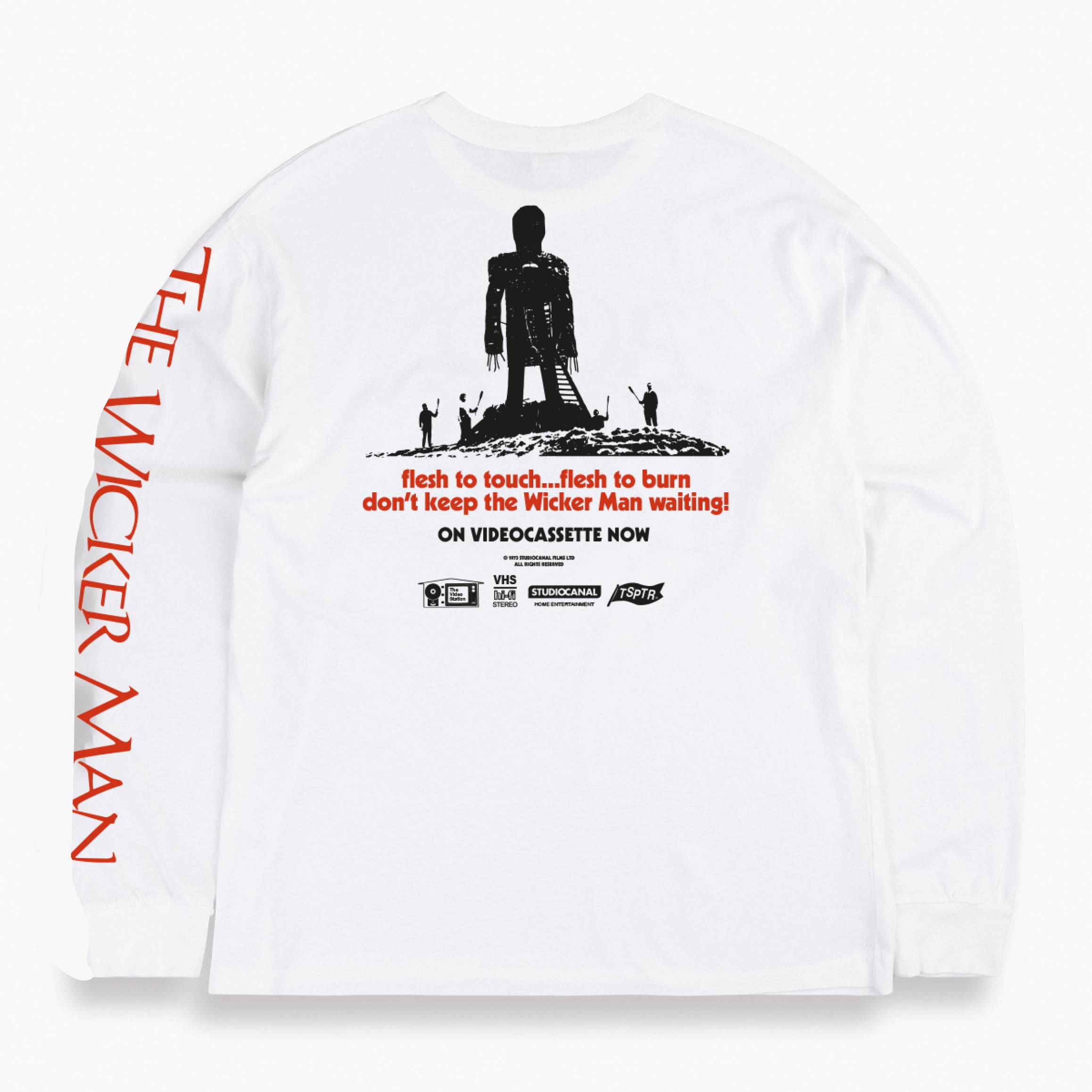 TSPTR x The Wicker Man Fish Mask Long Sleeve Tee