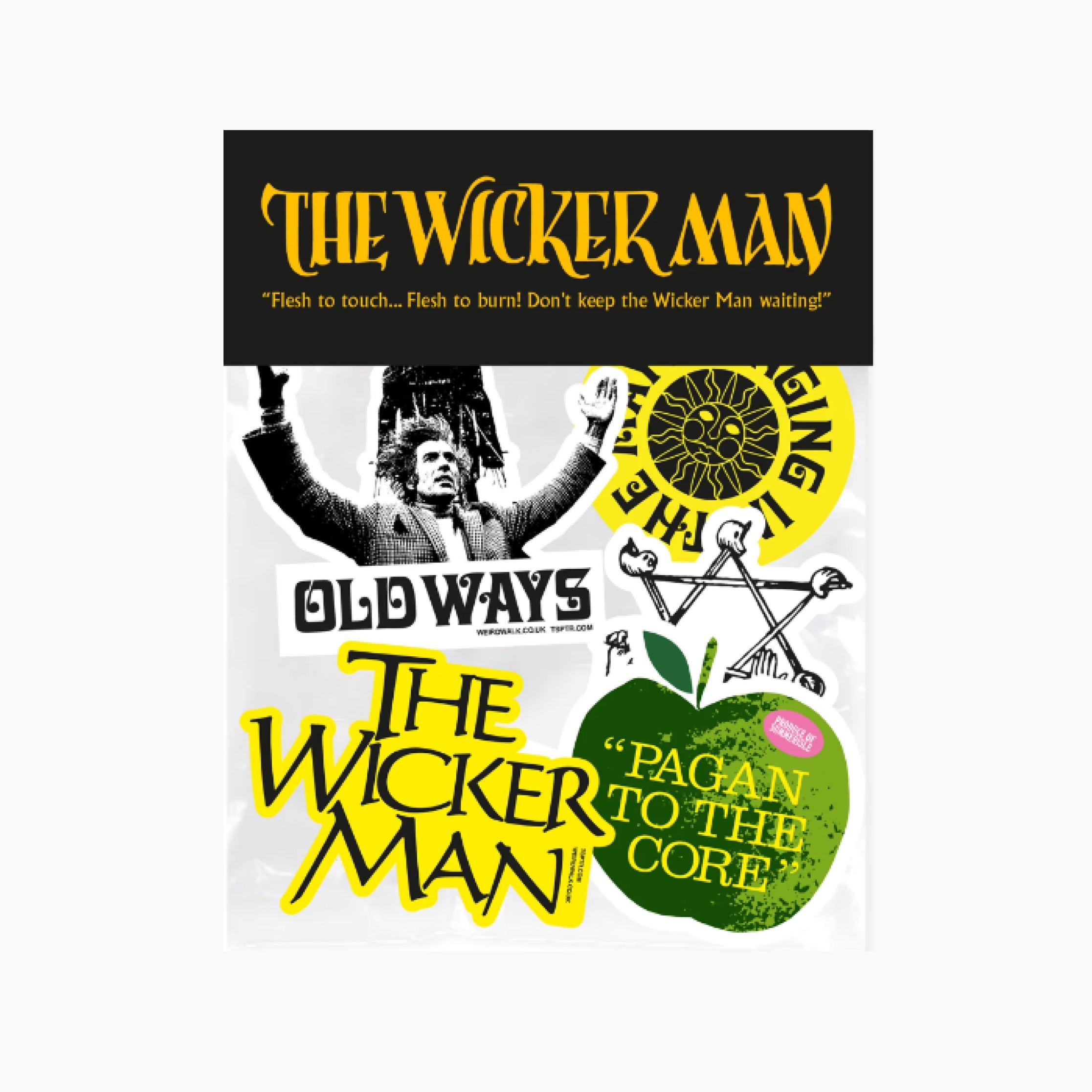 TSPTR x Weird Walk Wicker Man Sticker Pack 1