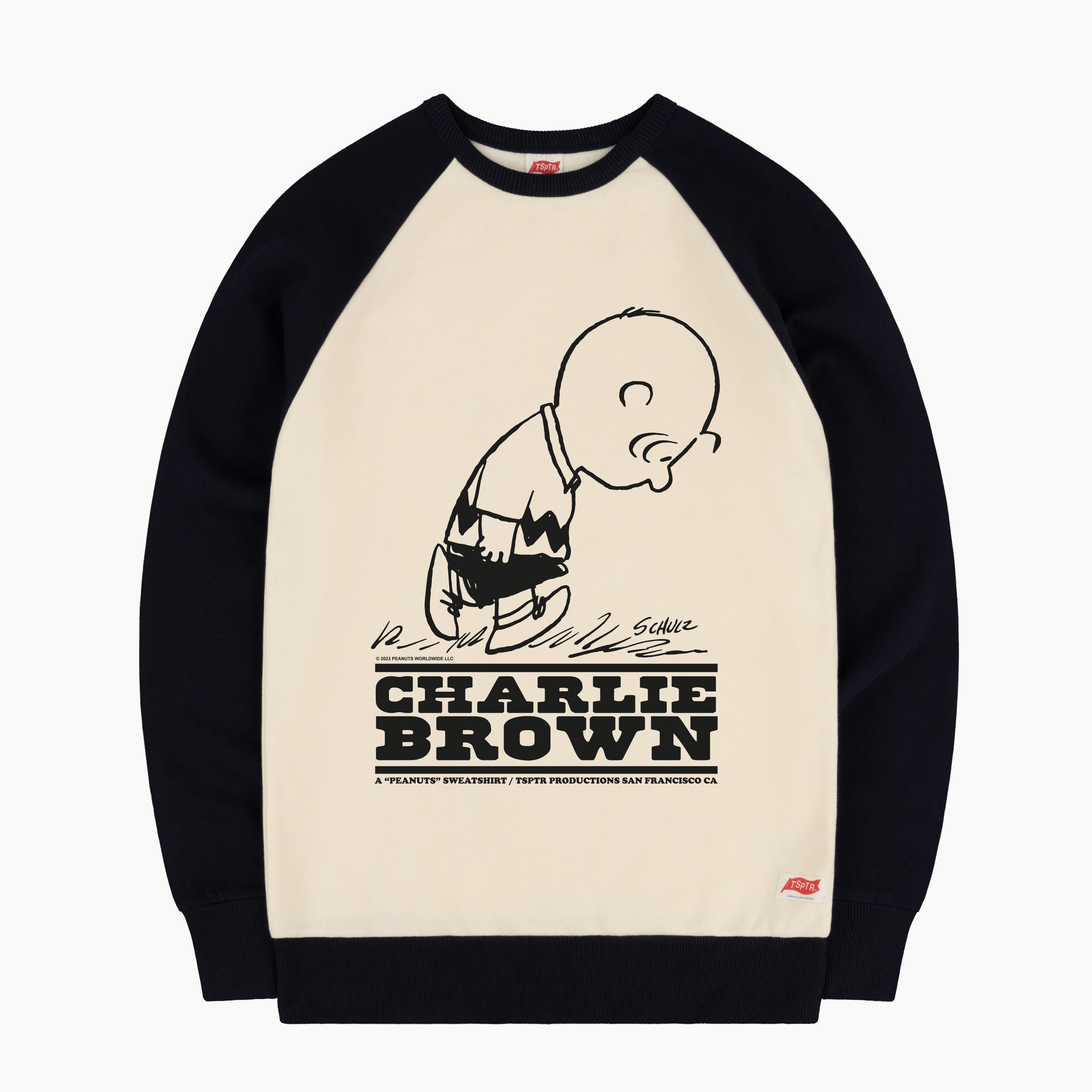 Charlie Brown Raglan Sweatshirt