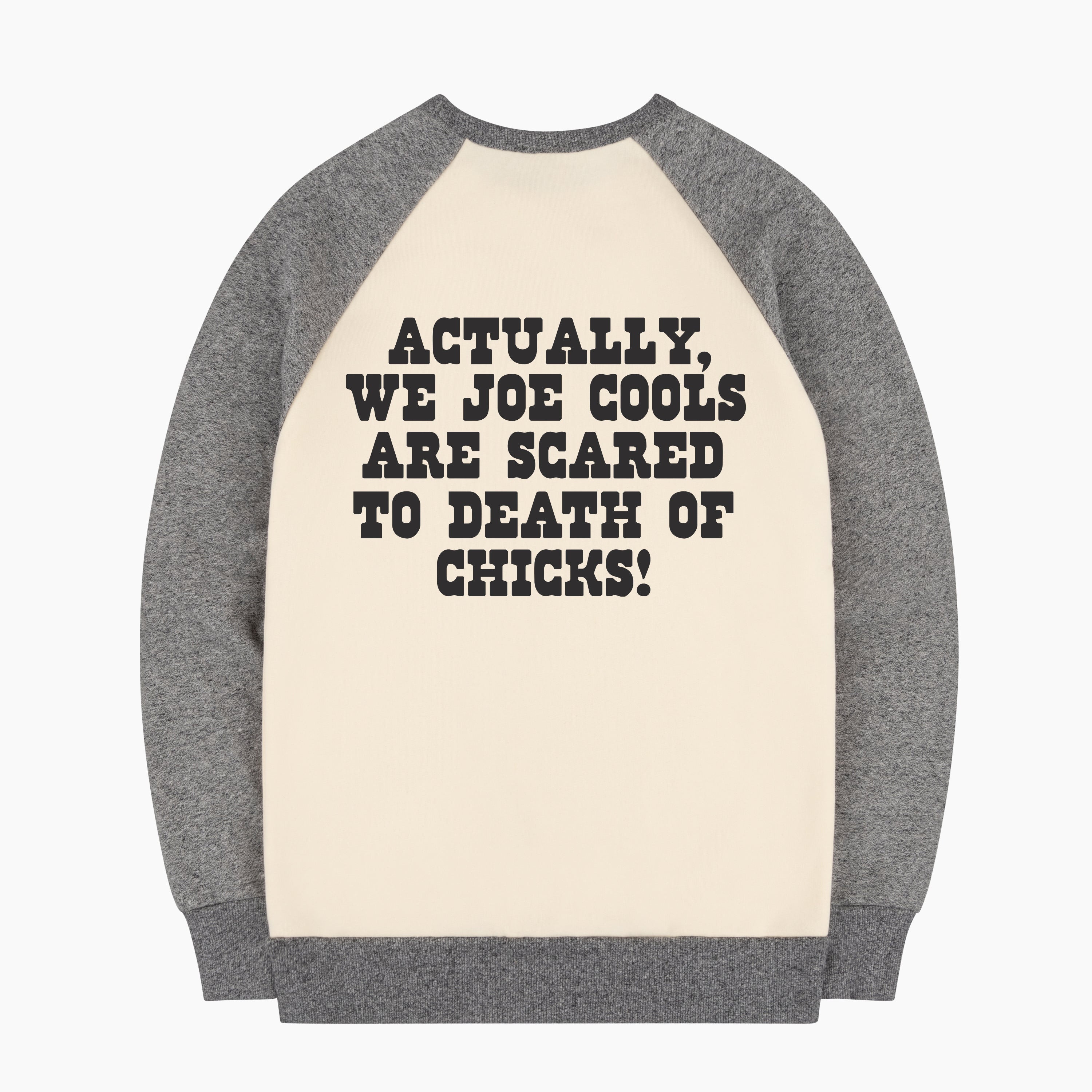 Joe Cool Raglan Sweatshirt