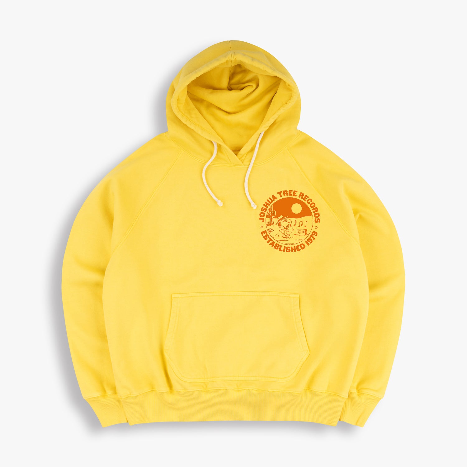 JT RECORDS Parka Hooded Sweatshirt