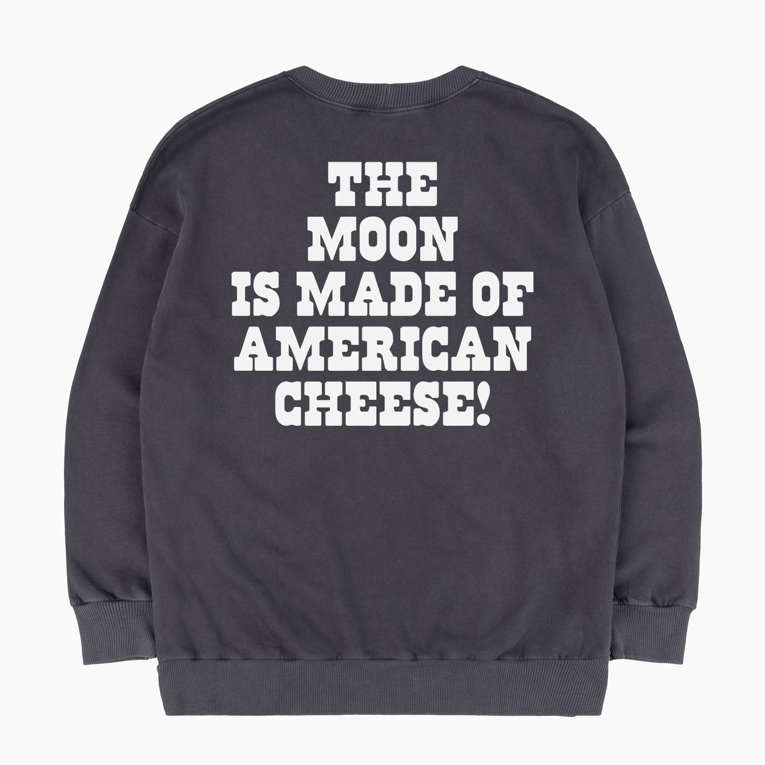 The Moon Is Made Of American Cheese 60s Sweatshirt