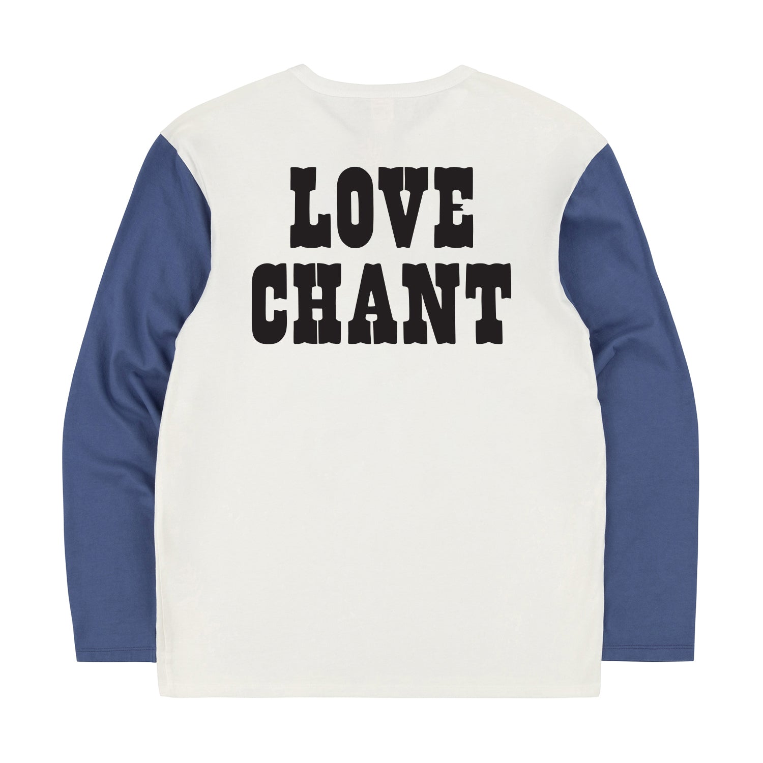 LOVE CHANT BASEBALL TEE