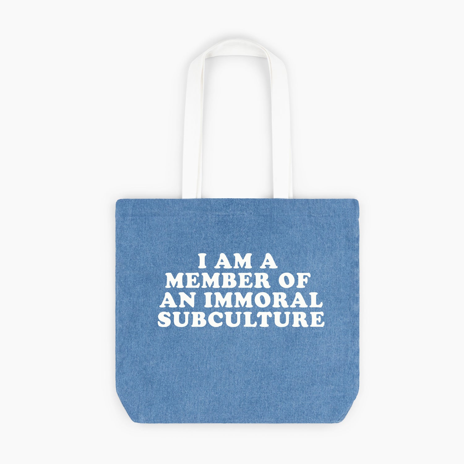 SUBCULTURE Denim Tote