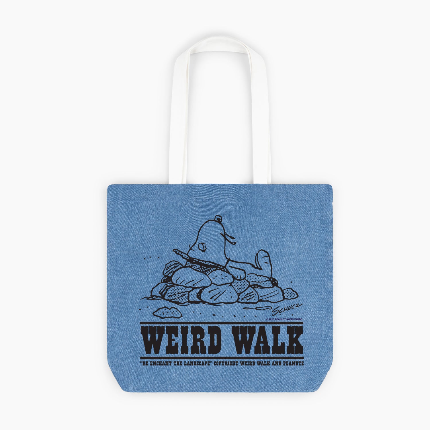 HAPPINESS IS OLD STONES TOTE
