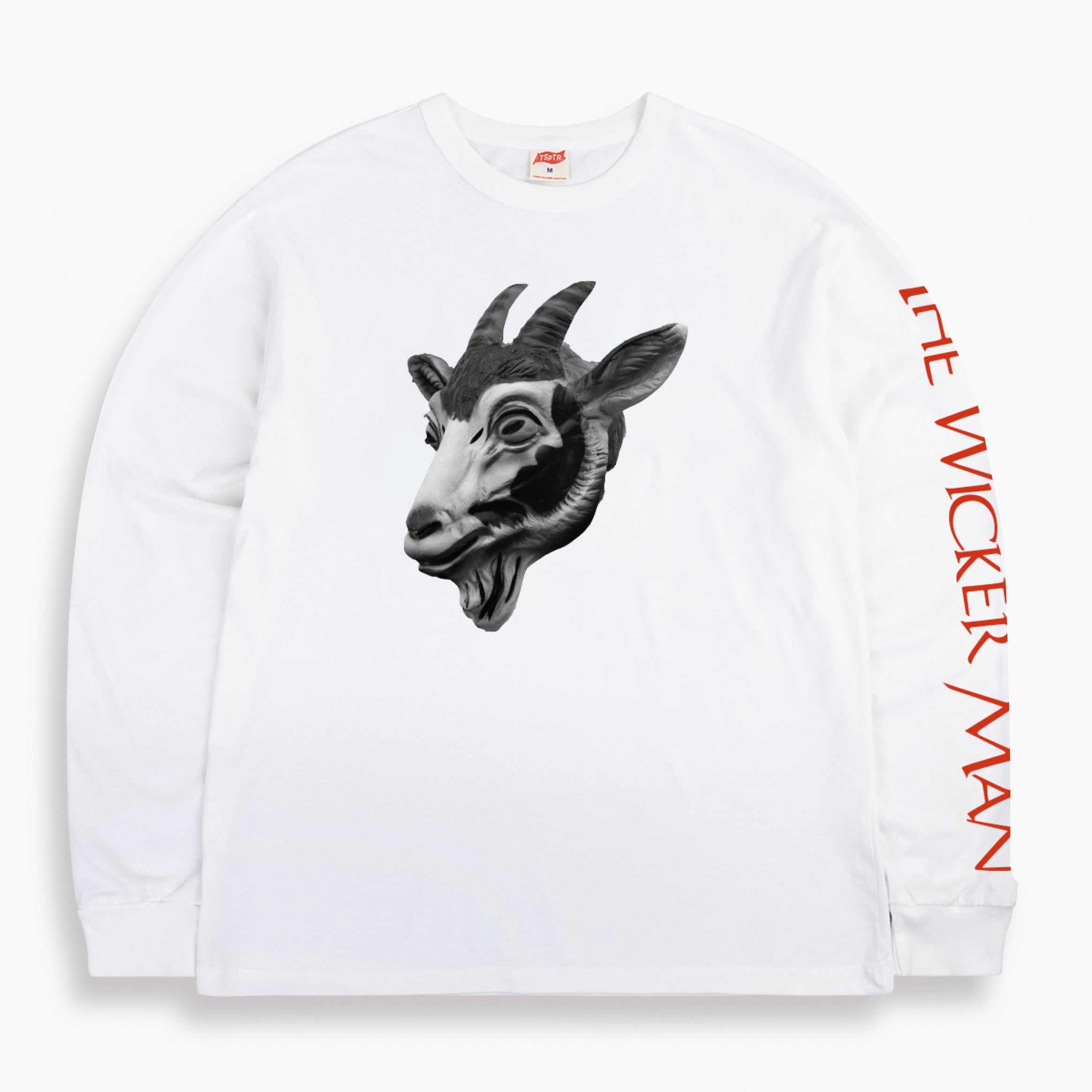 TSPTR x The Wicker Man Goat Mask Long Sleeve Tee