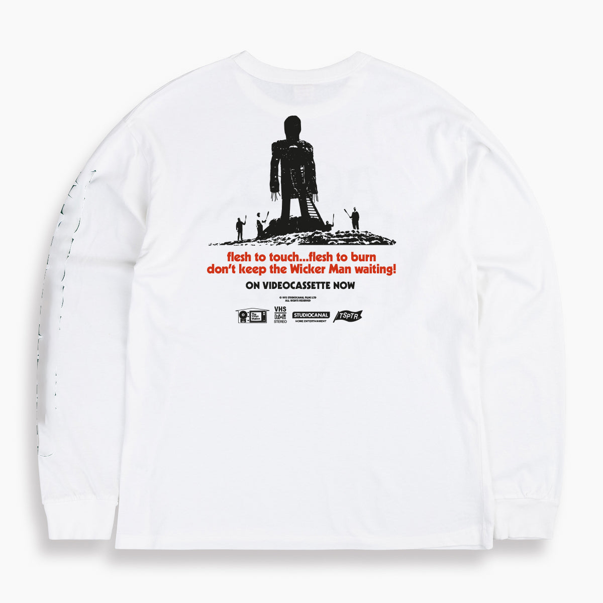 TSPTR x The Wicker Man Goat Mask Long Sleeve Tee