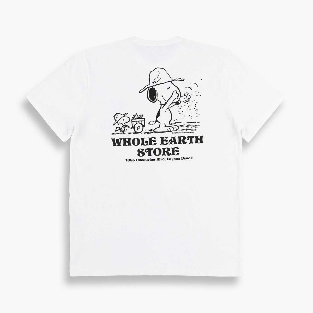 SNOOPY WHOLE EARTH Tee