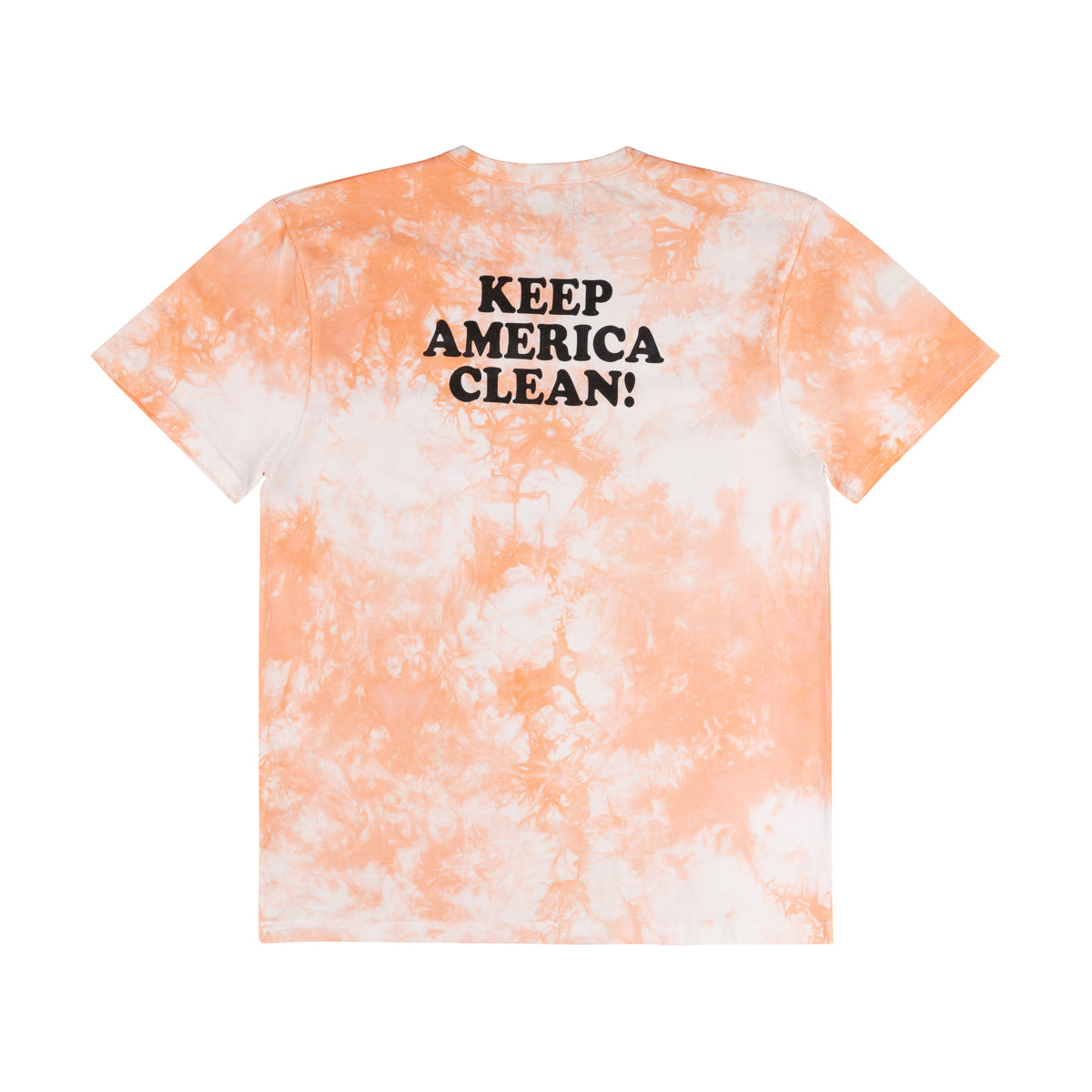 KEEP AMERICA CLEAN TIE DYE TEE