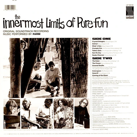 THE INNERMOST LIMITS OF PURE FUN SOUNDTRACK LP