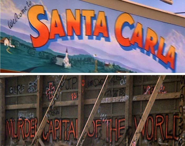 SANTA CARLA Tote Bag