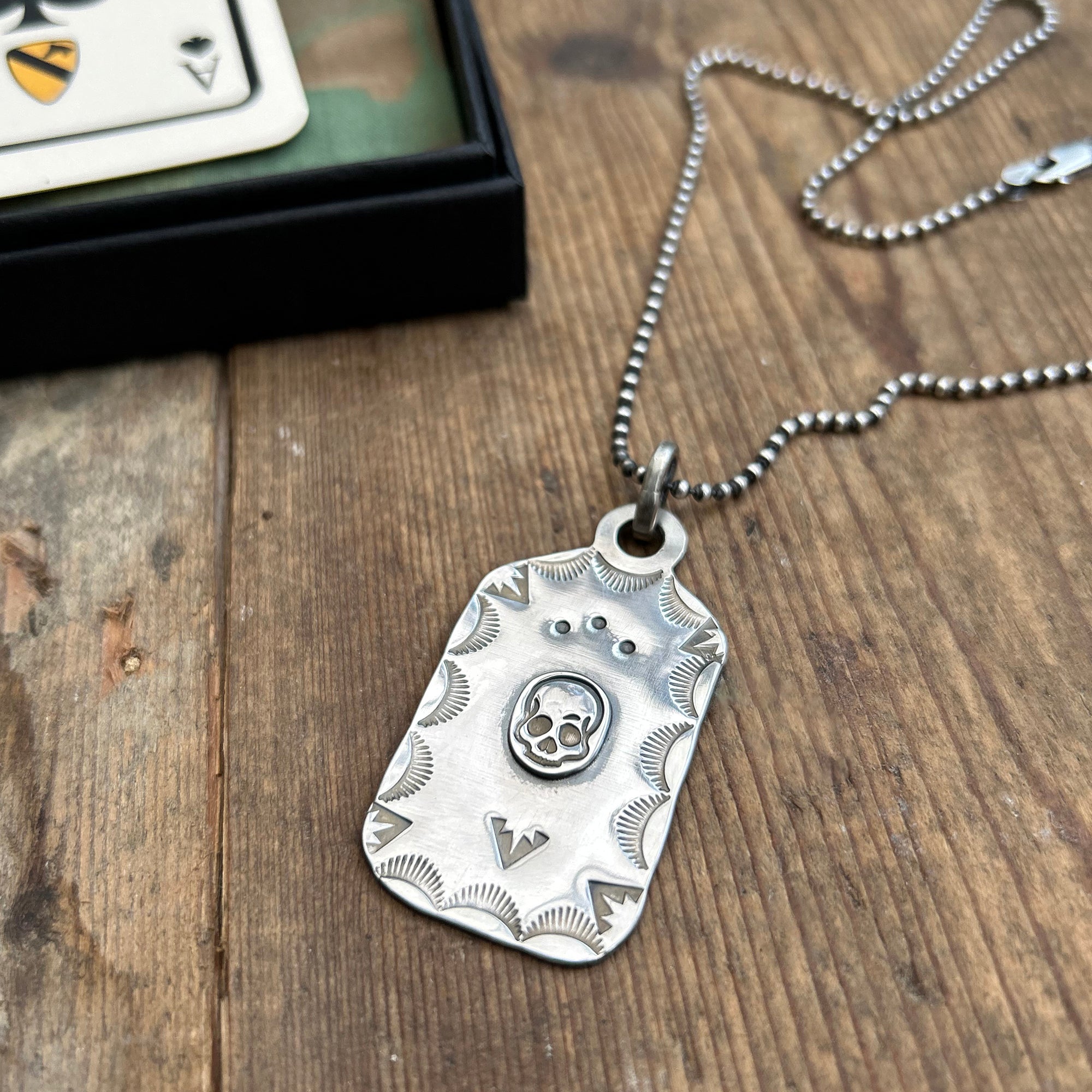 TSPTR x STORMCROWSILVER Kilgore Dog Tag Necklace