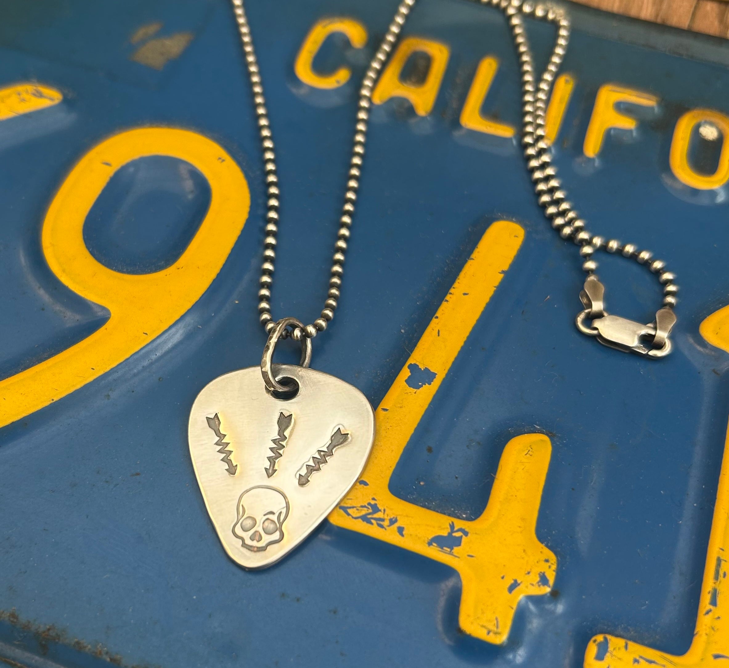 TSPTR x STORMCROWSILVER DeadHead Necklace