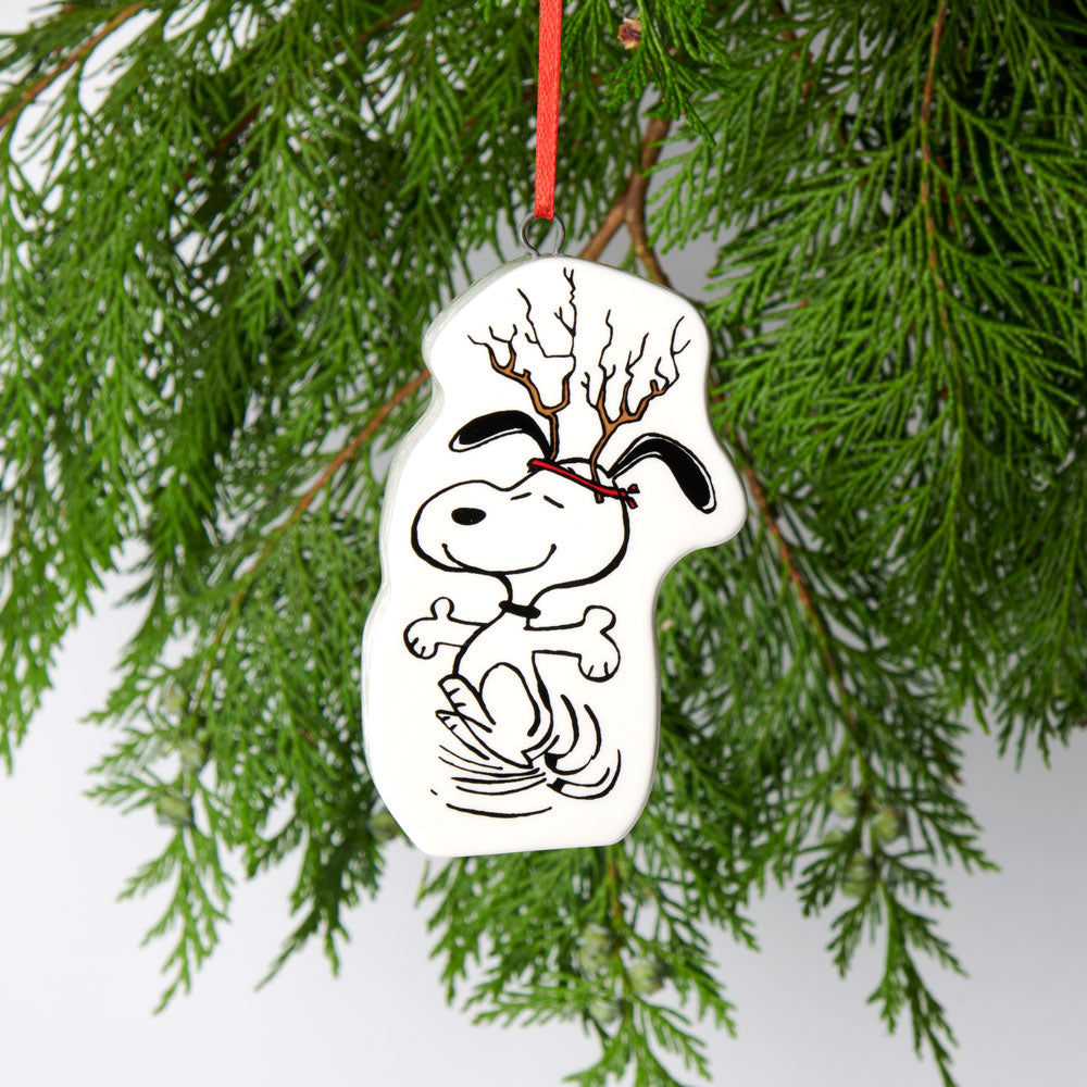 PEANUTS ANTLERS BAUBLE