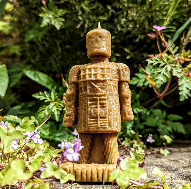 WEE WICKER MAN CANDLE