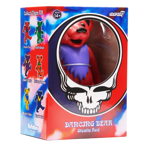 GRATEFUL DEAD RED BEAR