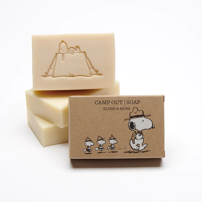 PEANUTS CAMP OUT SOAP