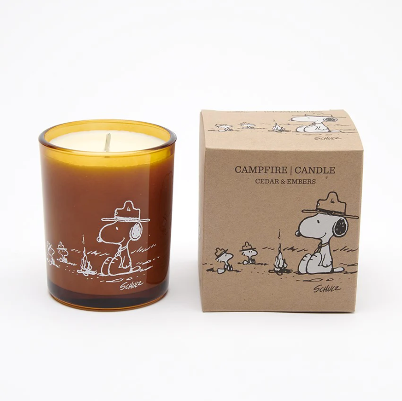 PEANUTS CAMP OUT CANDLE