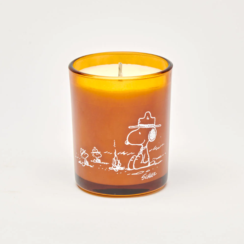 PEANUTS CAMP OUT CANDLE