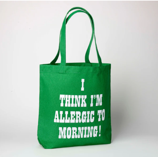 PEANUTS MORNINGS TOTE