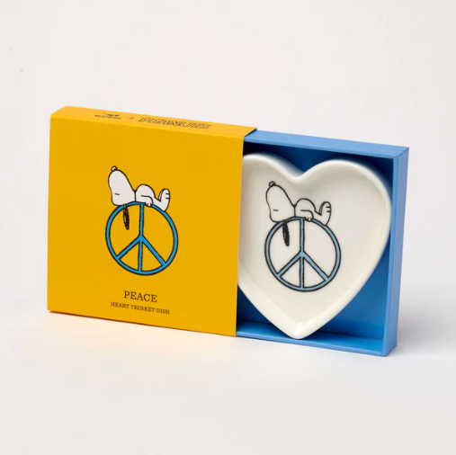 PEANUTS PEACE TRINKET DISH