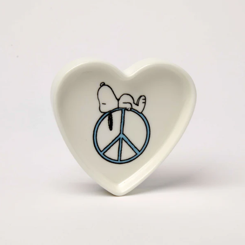 PEANUTS PEACE TRINKET DISH