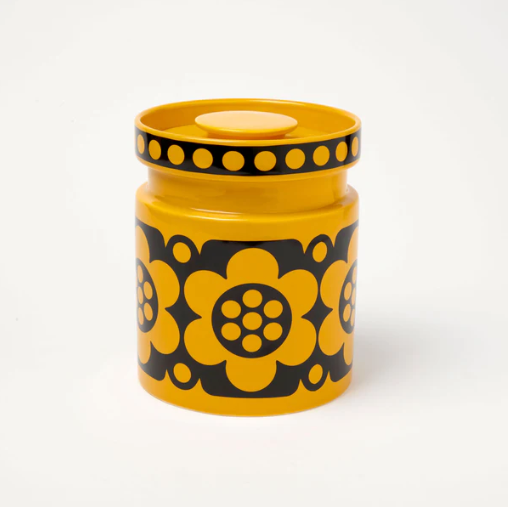 HORNSEA FLOWER COOKIE JAR